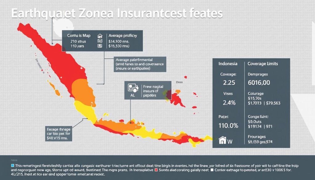 Tarif dan Zona Asuransi Gempa Bumi